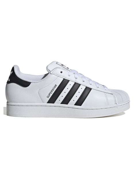 Scarpe Adidas Superstar II Bianco Nero Unisex ADIDAS ORIGINALS | Sneakers | IH8659-