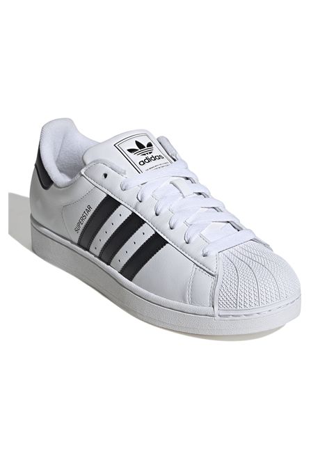Scarpe Adidas Superstar II Bianco Nero Unisex ADIDAS ORIGINALS | Sneakers | IH8659-
