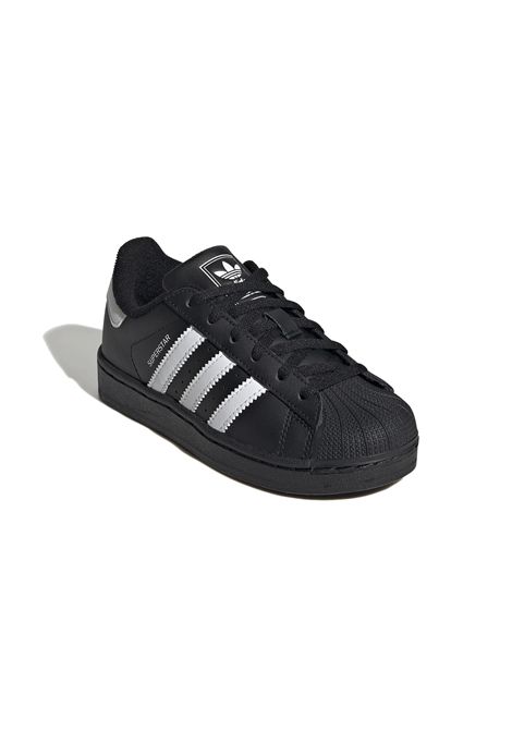 Scarpe Adidas Originals Superstar II Nero Bianco Bambini ADIDAS ORIGINALS | Sneakers | JH9981-