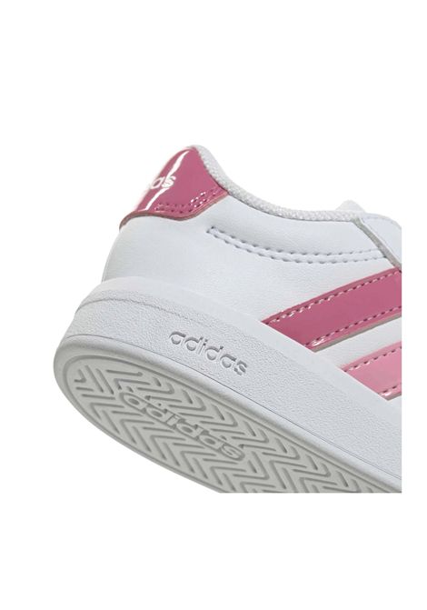 Scarpe Adidas Grand Court 3.0 Bianco Rosa Infant ADIDAS ORIGINALS | Sneakers | KJ4372-