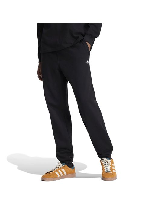 Adidas Originals Trefoil Essentials French Terry Pants Black Men ADIDAS ORIGINALS | Pants | KR3463-
