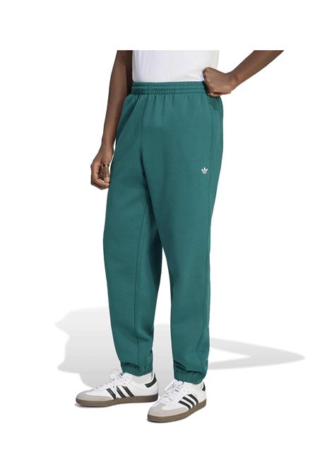 Adidas Originals Trefoil Essentials Regular Fleece Pants Rich Green Men ADIDAS ORIGINALS | Pants | KV9315-