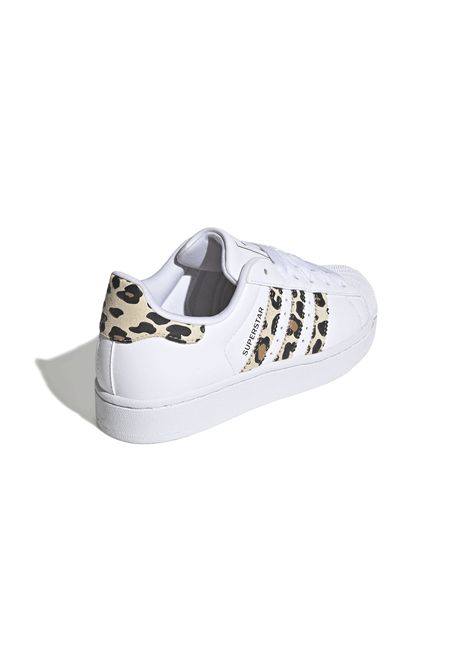 Scarpe Adidas Originals Superstar II Bianco Animalier Ragazzi ADIDAS ORIGINALS | Sneakers | LA7765-
