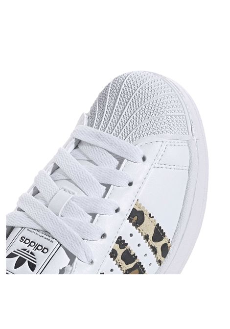 Scarpe Adidas Originals Superstar II Bianco Animalier Ragazzi ADIDAS ORIGINALS | Sneakers | LA7765-