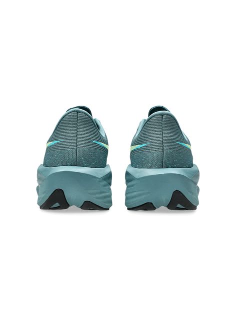 Asics Novablast 6 Running Shoes Foggy Teal Illuminate Yellow Men ASICS | Running Shoes | 1011C243-401