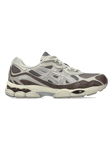 Asics Gel-NYC Shoes Cocoa Poder Pure Silver Unisex ASICS | Sneakers | 1203A739-200