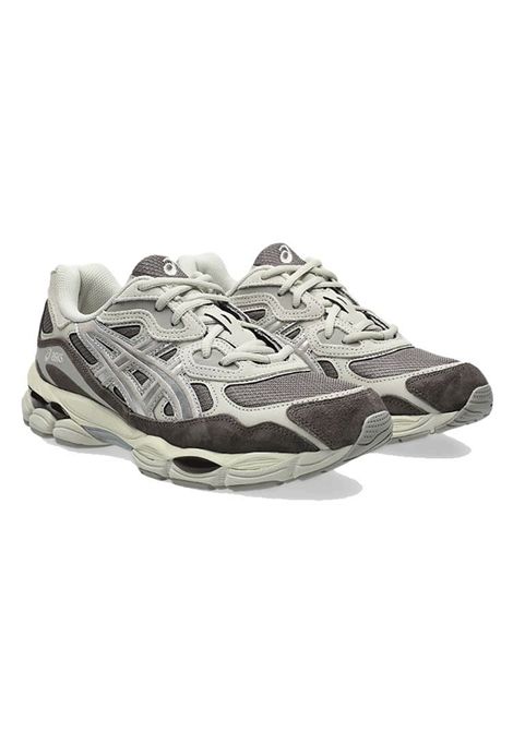 Asics Gel-NYC Shoes Cocoa Poder Pure Silver Unisex ASICS | Sneakers | 1203A739-200