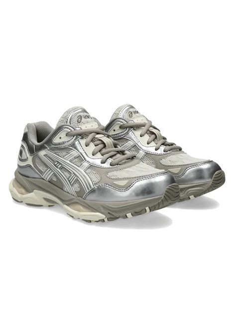 Asics Gel-NYC 2.0 Shoes Silver Greyl Unisex ASICS | Sneakers | 1203B225-020