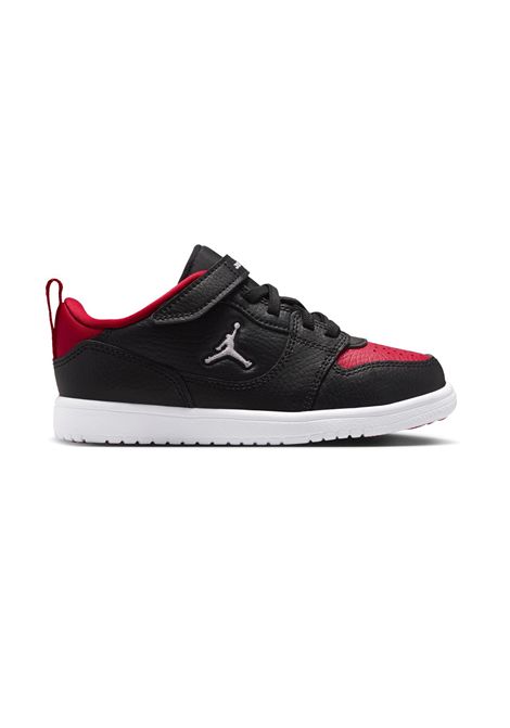 Scarpe Jordan Court Connect Low Rosso Nero Bambini JORDAN | Sneakers | IQ6046-003
