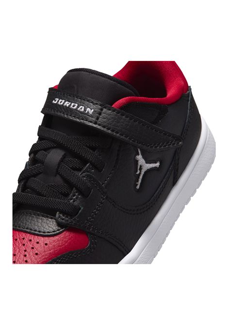 Scarpe Jordan Court Connect Low Rosso Nero Bambini JORDAN | Sneakers | IQ6046-003