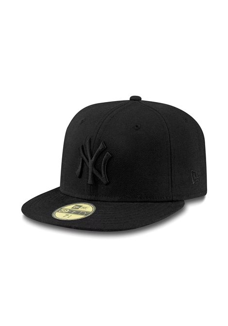 Cappello New Era 59FIFTY A-Frame New York Yankees MLB Nero su Nero Unisex NEW ERA | Cappelli | 10000103-