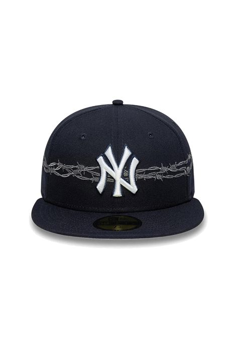 Cappello New Era 59FIFTY Fitted New York Yankees MLB Icon Blu Navy Unisex NEW ERA | Cappelli | 60915749-