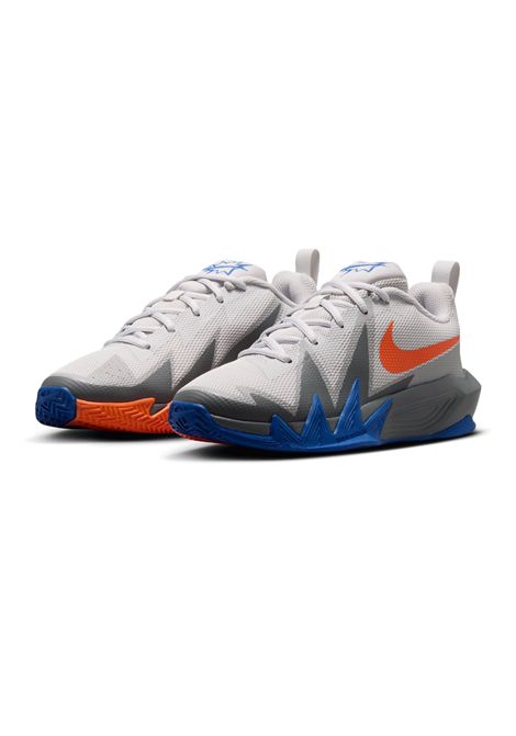 Nike S.T. Dynamite Basketball Shoes Vast Grey Orange Junior NIKE | Sneakers | IH2308-005
