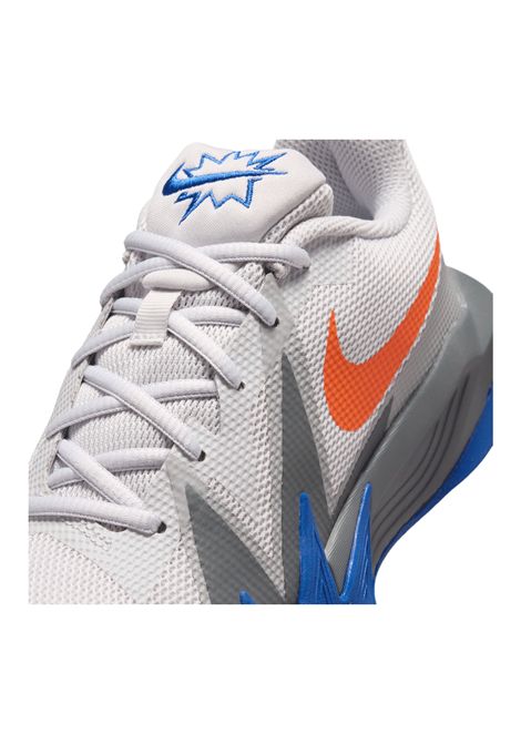 Nike S.T. Dynamite Basketball Shoes Vast Grey Orange Junior NIKE | Sneakers | IH2308-005