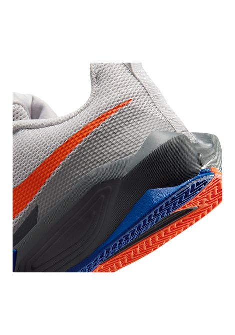 Nike S.T. Dynamite Basketball Shoes Vast Grey Orange Junior NIKE | Sneakers | IH2308-005