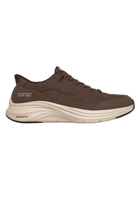Scarpe Skechers Slip-ins Contour Foam Cozy Fit Marrone Uomo SKECHERS | Scarpe Skechers | 232619-BRN