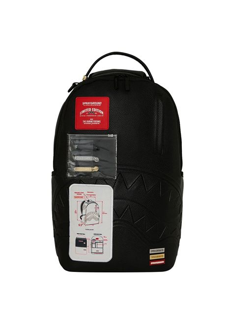 Sprayground Sample Room Shark Backpack Black Unisex SPRAYGROUND | Backpacks | 910B8723NSZ-