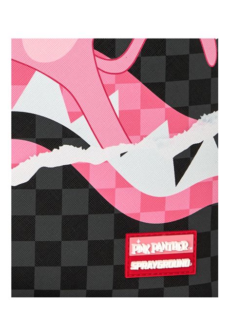 Sprayground Pink Panther On The Run Backpack Black Pink Unisex SPRAYGROUND | Backpacks | 910B9147NSZ-