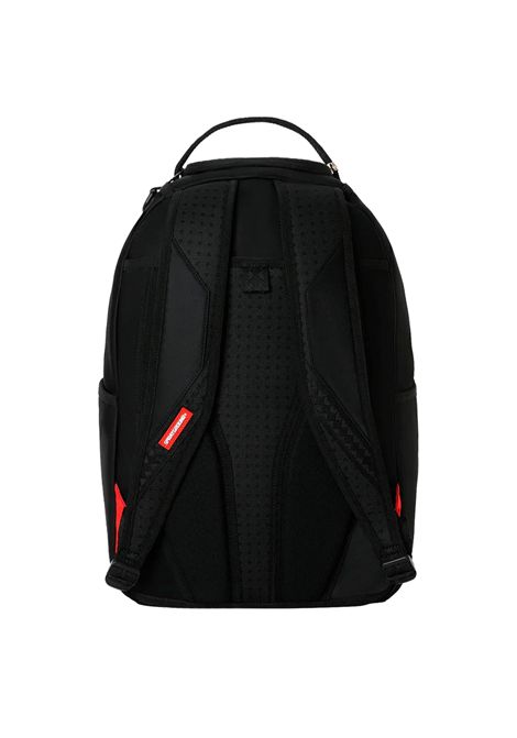 Sprayground Shark Central Blacked Out Embossed Nylon Backpack Black Unisex SPRAYGROUND | Backpacks | 910B9635NSZ-