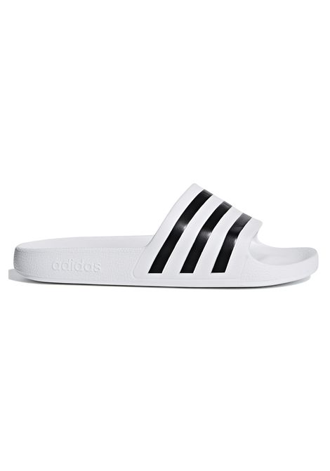 Ciabatte Adidas Adilette Aqua Bianco Nero Unisex ADIDAS CORE | Ciabatte | F35539-