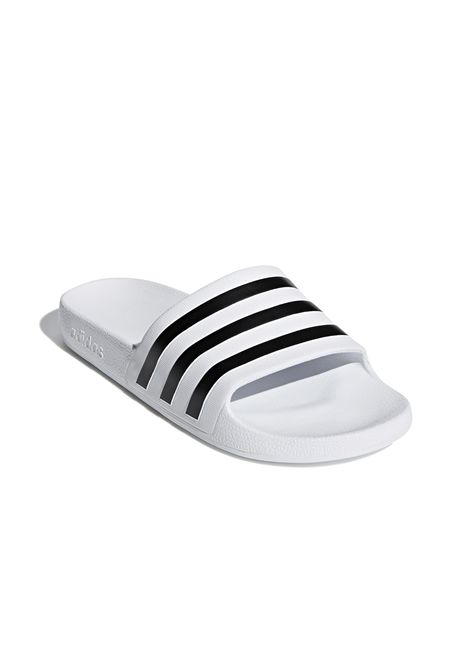 Ciabatte Adidas Adilette Aqua Bianco Nero Unisex ADIDAS CORE | Ciabatte | F35539-
