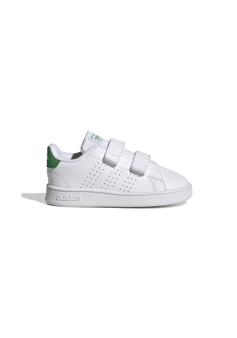 Adidas Advantage Lifestyle Court Due Shoes White Green Infant ADIDAS CORE | Sneakers | GW6500-
