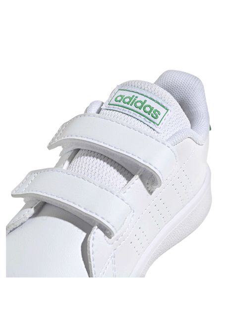 Adidas Advantage Lifestyle Court Due Shoes White Green Infant ADIDAS CORE | Sneakers | GW6500-