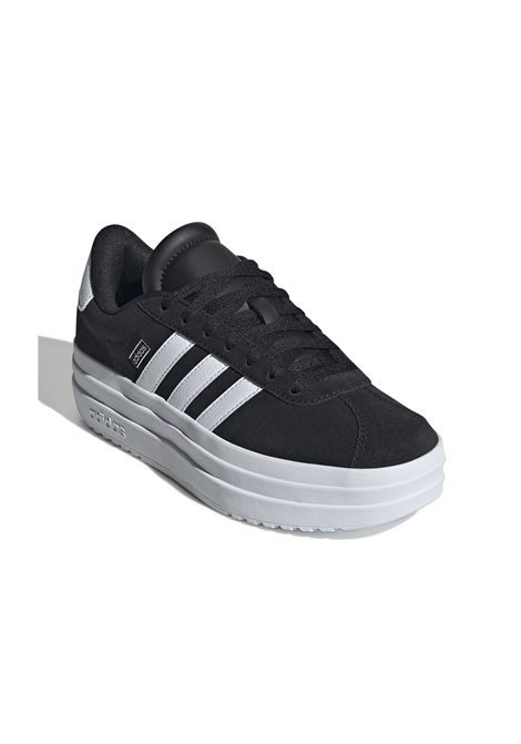 Adidas VL Court Bold Lifestyle Shoes Black White Junior ADIDAS CORE | Sneakers | IH4777-
