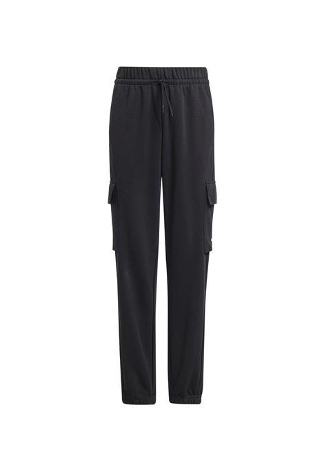 Adidas Essentials French Terry Cargo Pants Black Junior ADIDAS CORE | Pants | JC9762-