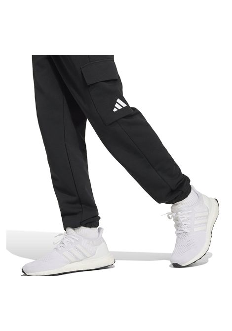 Adidas Essentials French Terry Cargo Pants Black Junior ADIDAS CORE | Pants | JC9762-
