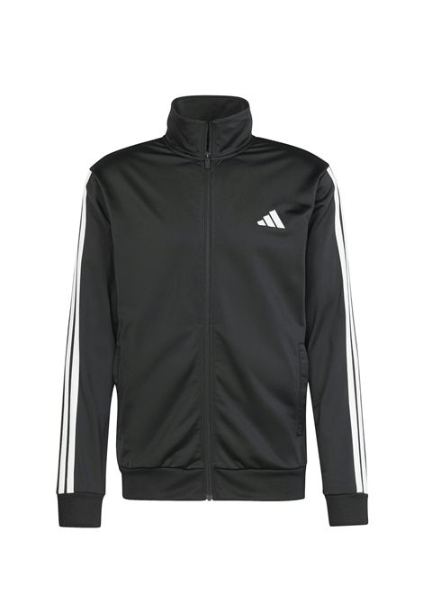 Tuta Adidas Basic 3-Stripes Tricot Nero Uomo ADIDAS CORE | Track | JI8858-