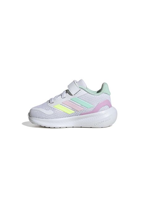 Adidas Runfalcon 5 Elastic Lace Shoes White Multicolor Infant ADIDAS CORE | Sneakers | JP5158-