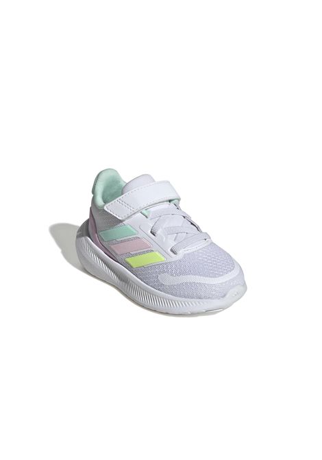 Adidas Runfalcon 5 Elastic Lace Shoes White Multicolor Infant ADIDAS CORE | Sneakers | JP5158-