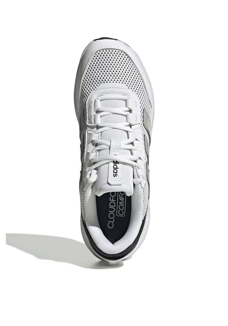 Scarpe Adidas Astrastar Bianco Grigio Uomo ADIDAS CORE | Sneakers | JR5560-