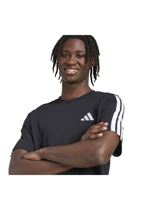 Adidas 3 Stripes T-shirt Black Men ADIDAS CORE | T-shirt | JV6783-