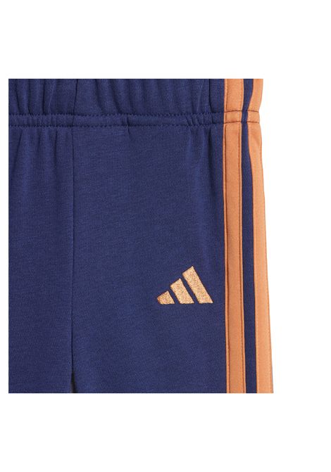Tuta Adidas Essentials 3 Stripes French Terry Arancione Blu Infant ADIDAS CORE | Tute | KB9627-
