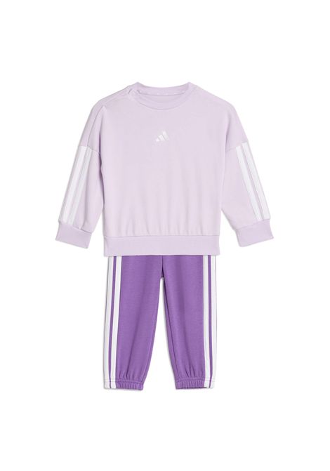Adidas Essentials 3 Stripes French Terry Set Lavender Purple Infant ADIDAS CORE | Tracksuits | KC6152-