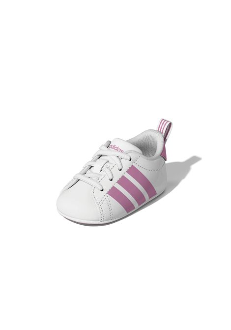 Adidas Grand Court Crib Shoes White Pink Infant ADIDAS CORE | Sneakers | KI8217-