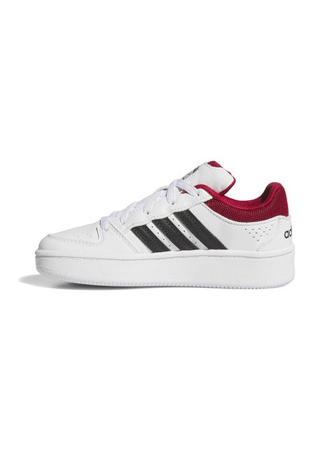 Adidas Hoops Classic Elastic Lace Shoes White Red Black Kids ADIDAS CORE | Sneakers | KK1098-
