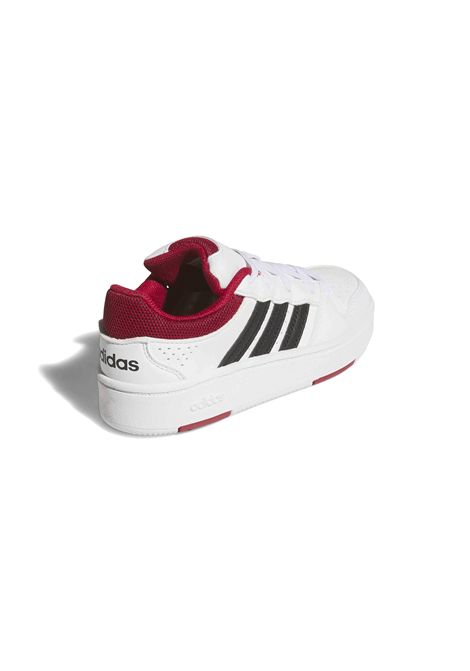 Adidas Hoops Classic Elastic Lace Shoes White Red Black Kids ADIDAS CORE | Sneakers | KK1098-