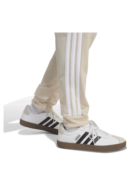 Adidas Basic 3-Stripes Tricot Tracksuit Beige White Men ADIDAS CORE | Tracksuits | KR5358-