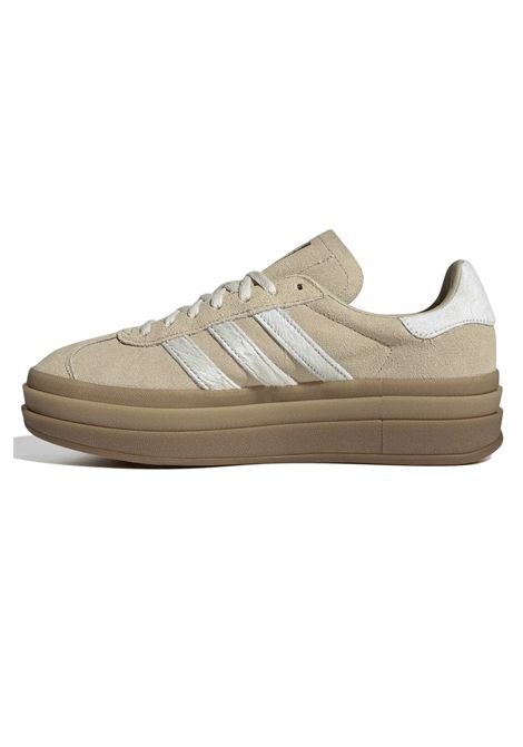 Scarpe Adidas Gazelle Bold Beige Bianco Donna ADIDAS ORIGINALS | Sneakers | IH4201-