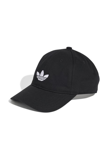 Adidas Originals Adicolor Classic Trefoil Baseball Cap Black Unisex ADIDAS ORIGINALS | Caps | JC6023-