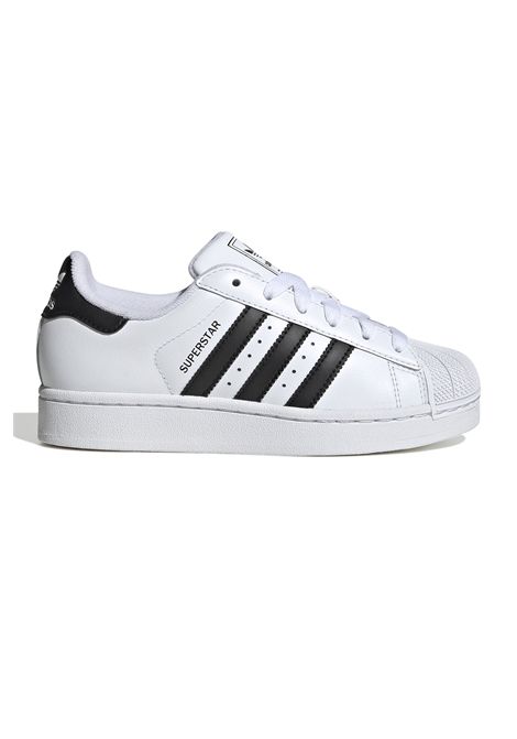 Scarpe Adidas Superstar II Bianco Nero Ragazzi ADIDAS ORIGINALS | Sneakers | JH9976-