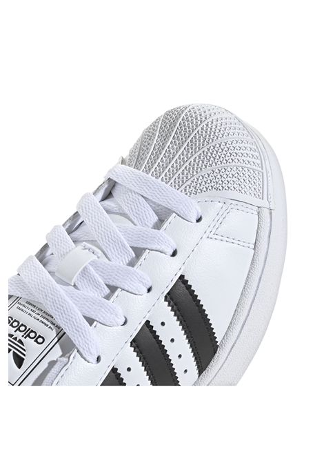 Adidas Superstar II Shoes White Black Junior ADIDAS ORIGINALS | Sneakers | JH9976-