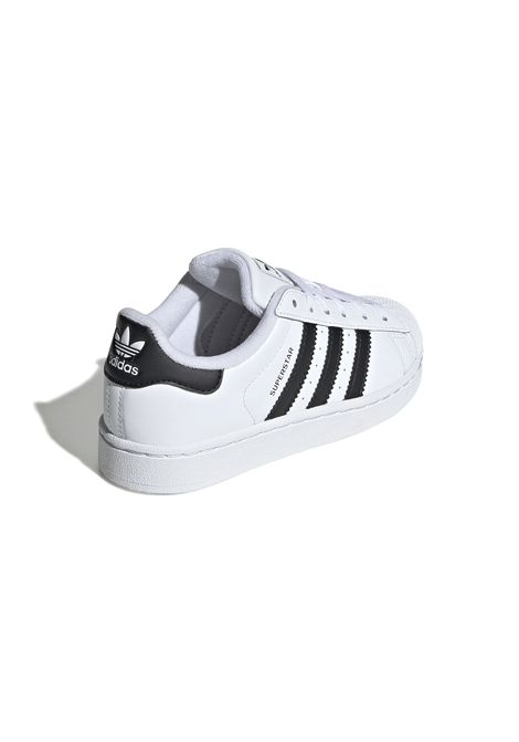 Adidas Originals Superstar II C Shoes White Black Kids ADIDAS ORIGINALS | Sneakers | JH9980-