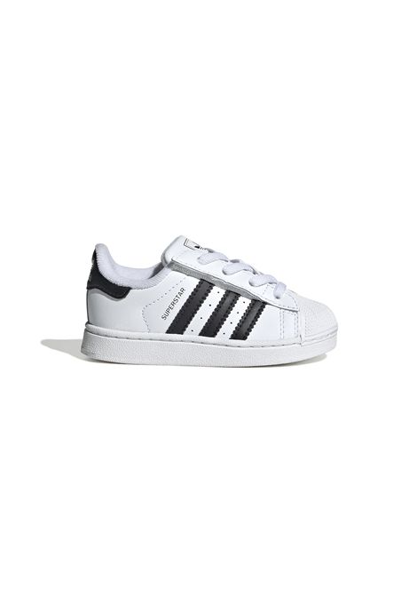 Adidas Superstar II Elastic Lace Shoes White Black Infant ADIDAS ORIGINALS | Sneakers | JH9984-