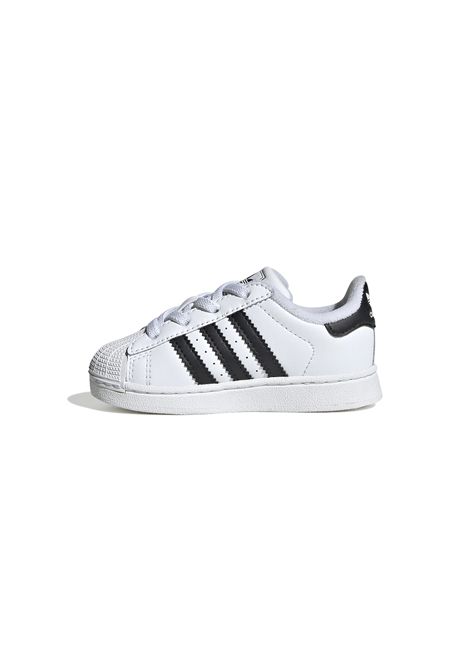 Adidas Superstar II Elastic Lace Shoes White Black Infant ADIDAS ORIGINALS | Sneakers | JH9984-