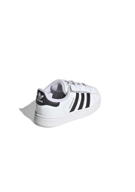 Adidas Superstar II Elastic Lace Shoes White Black Infant ADIDAS ORIGINALS | Sneakers | JH9984-