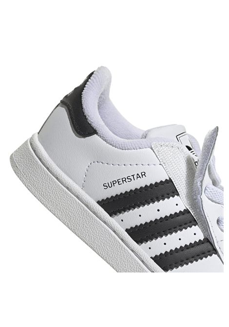 Adidas Superstar II Elastic Lace Shoes White Black Infant ADIDAS ORIGINALS | Sneakers | JH9984-